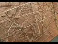 an rbs made from bamboo skewers and garden wire. a metal ball bearing takes about 40 seconds to go from the top to the bottom.

http://www.ohthebanter.com/rbs/