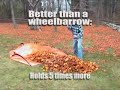 EZ Leaf Hauler - Giant Dustbin For Leaves EZ Leaf Hauler - Giant Dustbin For Leaves