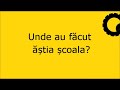 Unde au făcut ăștia școala?
