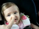 Ainslee in Car Ainslee in Car