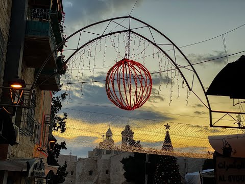 Χριστούγεννα στο σπήλαιο της Γεννήσεως (Βίντεο)