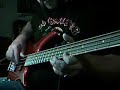 Iron Maiden To Tame A Land bass cover