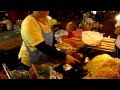 street food Bangkok khaosan road Pad thai 2012 HD
