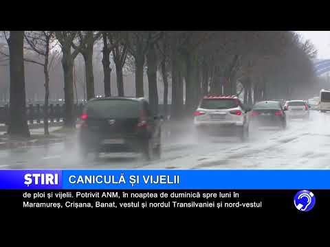 Nou avertisment: caniculă și vijelii