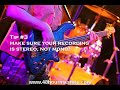 CD Mastering - Audio Preparation Tips