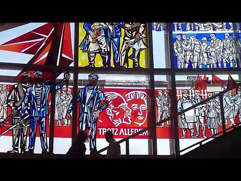 Staatsrat DDR / ESMT - Glasmalerei - Berlin Septemb ...