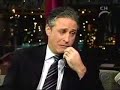 Jon Stewart on Letterman, Part 1