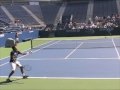 Jo-Willie tsonga & Julien Benneteau practicing at the US Open 2009