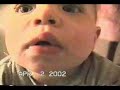Baby Brayden Gives the Camera a Kiss - 4/02