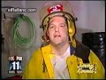 Bombero intoxicado