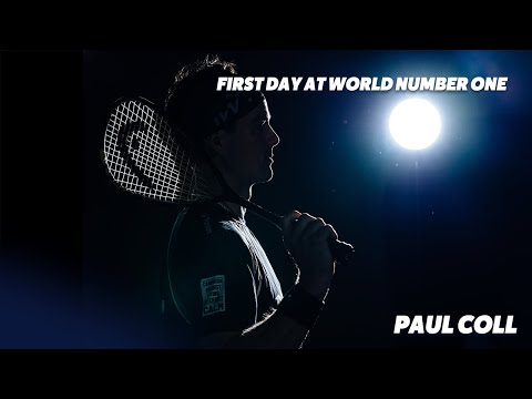 Paul Coll  - 1st Day at World Number One