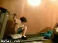 Funny  treadmill dude