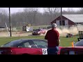 Skip in the Geo Prizm Adrian rallycross