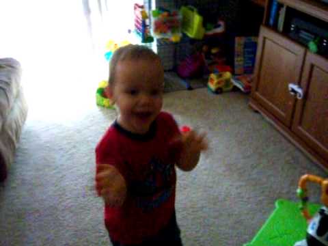 Zachary Dancing and Clapping to ...