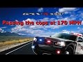 Street Bikes - GSX-R (passing the cops at 170 MPH)