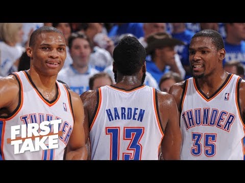 Video: OKC blew a chance to be special with KD, Westbrook and Harden - Max Kellerman | First Take