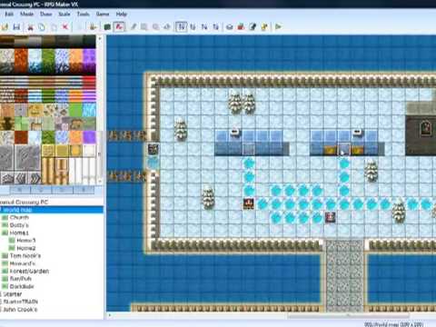 how to make doors in rpg maker vx
