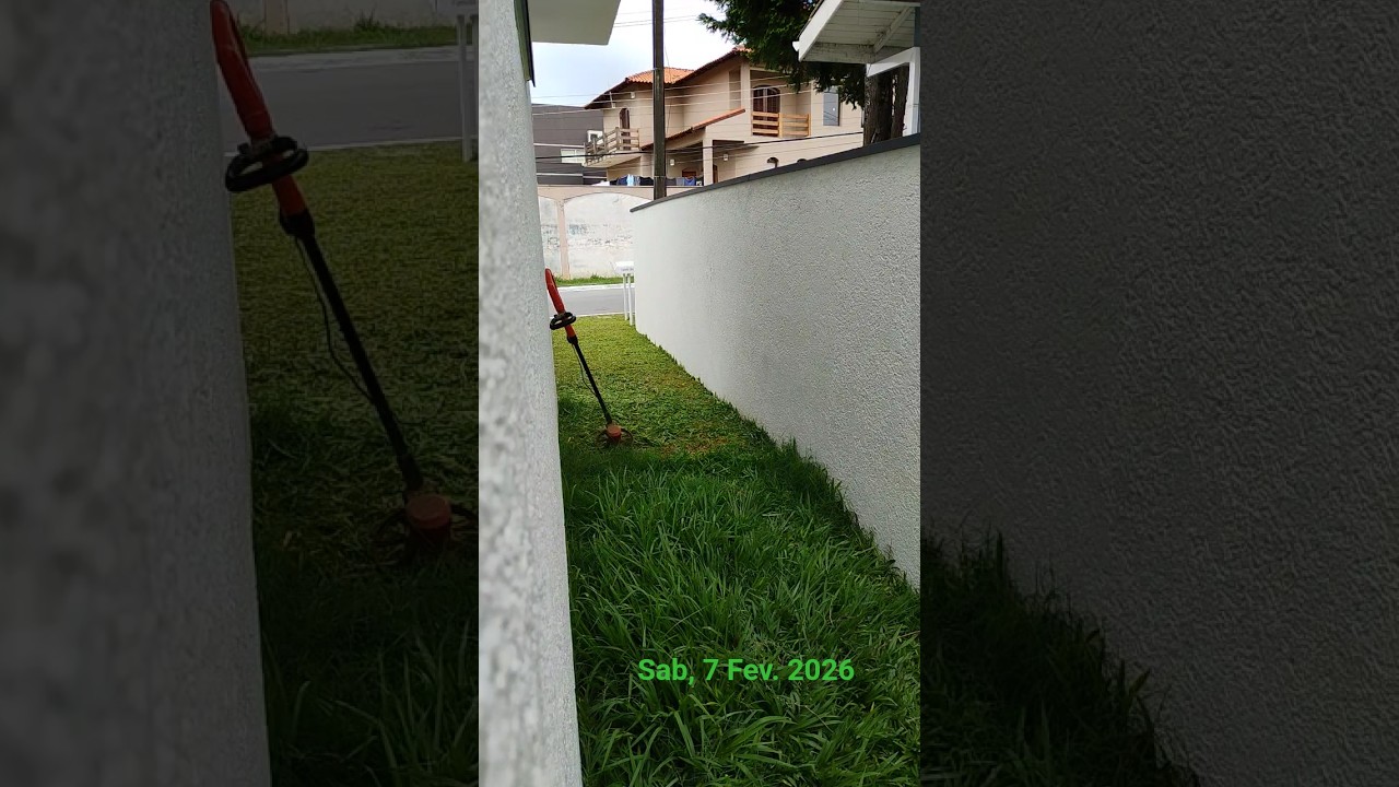 Cortando a grama