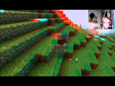 how to play minecraft in real d'3d