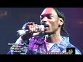 bay area backstage on location san jose shark tank.
i was  on stage with snoo0p  filming all the set for tv and work and i really had a great time. i remember the music was stellar the band is a seasoned funky crew that can make the mood flow.snoop can funk with the best and get people out of their seats and dancing.i imagine it is for todays kids what it was for me seeing the p funk and george clinton live at the circle star theatre.dancing crazy style.if snoop ever hits your town it is worth the price of any ticket. you will have fun and rock out with uncle june bug and bishop magic don juan.check out this set from san jose's boo bomb as usual the sound was kinda wack but we got the stage sound and beleive it or not it was better than what was being heard in the audience.the horrible sound crew cranked the bass and left the vocals low in the mix . infact last time i saw snoop was at the san jose civic  the sound was killer.hockey arenas and bass overload do not work out. the fans suffer.anyway here you go snoop live in the  408.
