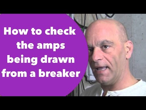 how to measure amperes