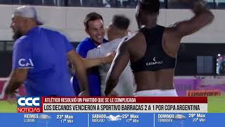 ATLÉTICO RESOLVIÓ UN PARTIDO QUE SE LE COMPLICABA