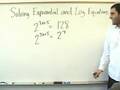 Algebra 2 - Exponential and Logarithmic Equations