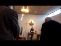 Högmässa i S:t Ansgars Uppsala, 2 söndagen i fastan, Den kämpande tron, celebrant Bo Brander. Psalm 46, inledande bön och salutation, beredelseord. High mass on 2nd Lent Sunday in the church of St. Ansgar (apostle of the Nordic countries, was Archbishop of Hamburg-Bremen) in Uppsala. St. Ansgars is a student foundation in Uppsala with dormitory and a church of their own, belonging to the Church of Sweden (Lutheran). Daily canonical hours, several masses and every Sunday high mass which attracts people far away, the church is very well visited. Celebrant is Bo Brander with two concelebrating priests and three altar servers. Processional and hymn Tell me the story of Jesus, salutation, prayer and preparation speech (before general confession of sins).