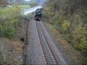 Schnellzugdampflokomotive 01 1066 mit Sonderzug