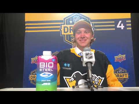 Penguins third-round pick Emil Pieniniemi talks about being drafted by Penguins