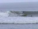 Longboarding at point break Medewi, Bali