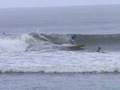 Longboarding at point break Medewi, Bali
