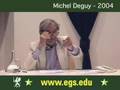 videos de Michel Deguy. Poetry. European Graduate School 2004 3/9