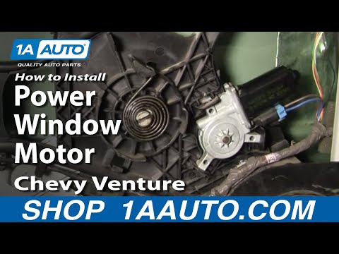 How To Install Replace Power Window Motor Chevy Venture Pontiac Montana 97-05 – 1AAuto.com