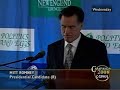 Romney asserts that there is no serious difference of religious values between the parties and that Iraq casualties should be grouped with US casualties.