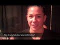 Kerry Vera after her victory over Kim Couture