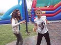 lauren michelle sapps liron doing the rain dance
