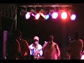 samba mapangala introduces the members of the crew performing with him including bopol mansiamina and jimmy fondo from the cameroon.
