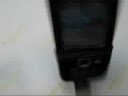 PDair Leather Case for Nokia N78 - Flip Type (Black)