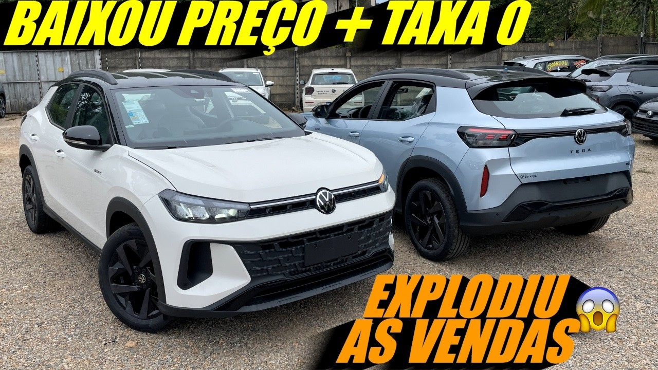 VW TERA HIGH 2026 Baixou o Preço ganhou taxa 0 e disparou nas vendas! Hora de comprar?