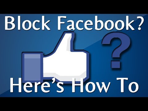 how to block facebook on pc