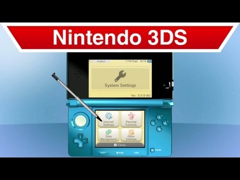 how to connect nintendo 3ds to wifi