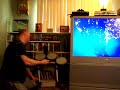 Rockband Drum Storage, rock band drums