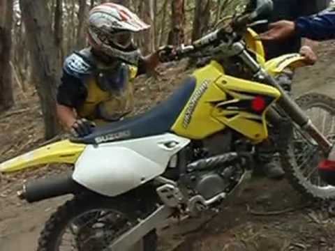 2008 DRZ400e Hill Climb Fail