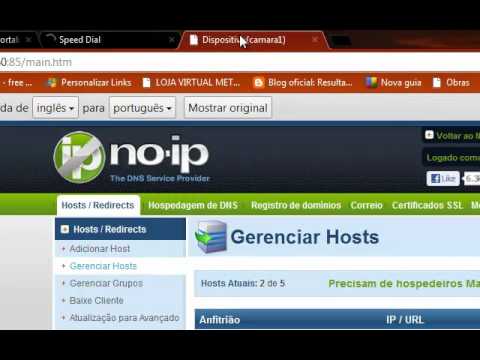 how to setup ip camera with no-ip