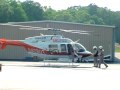 LifeStar's Bell 407 taking Off from Gatlinburg Airport