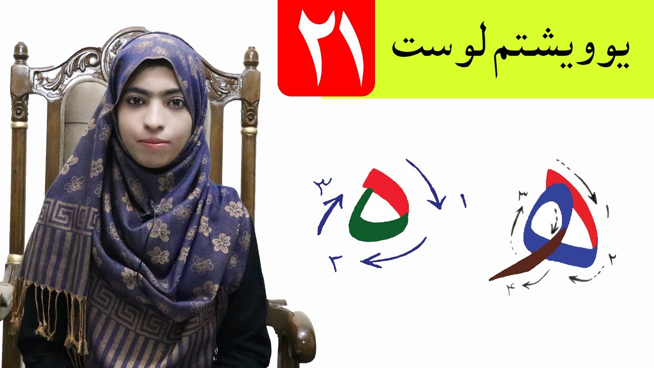 LESSON 21 _ HAND WRIGHTING _ GRADE 1 / د حسن خط مضمون ـ ۲۱ لوست ـ لومړی ټولګی