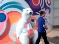 Polar bear at coke