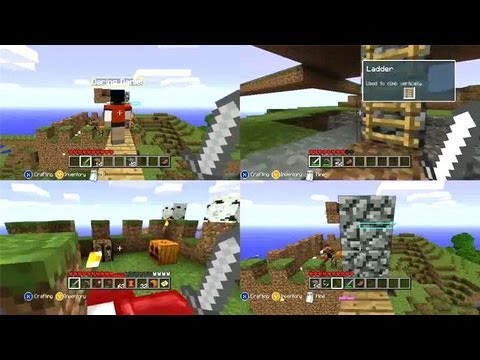 how to xbox 360 minecraft multiplayer