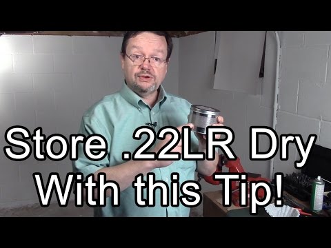 how to properly store ammo